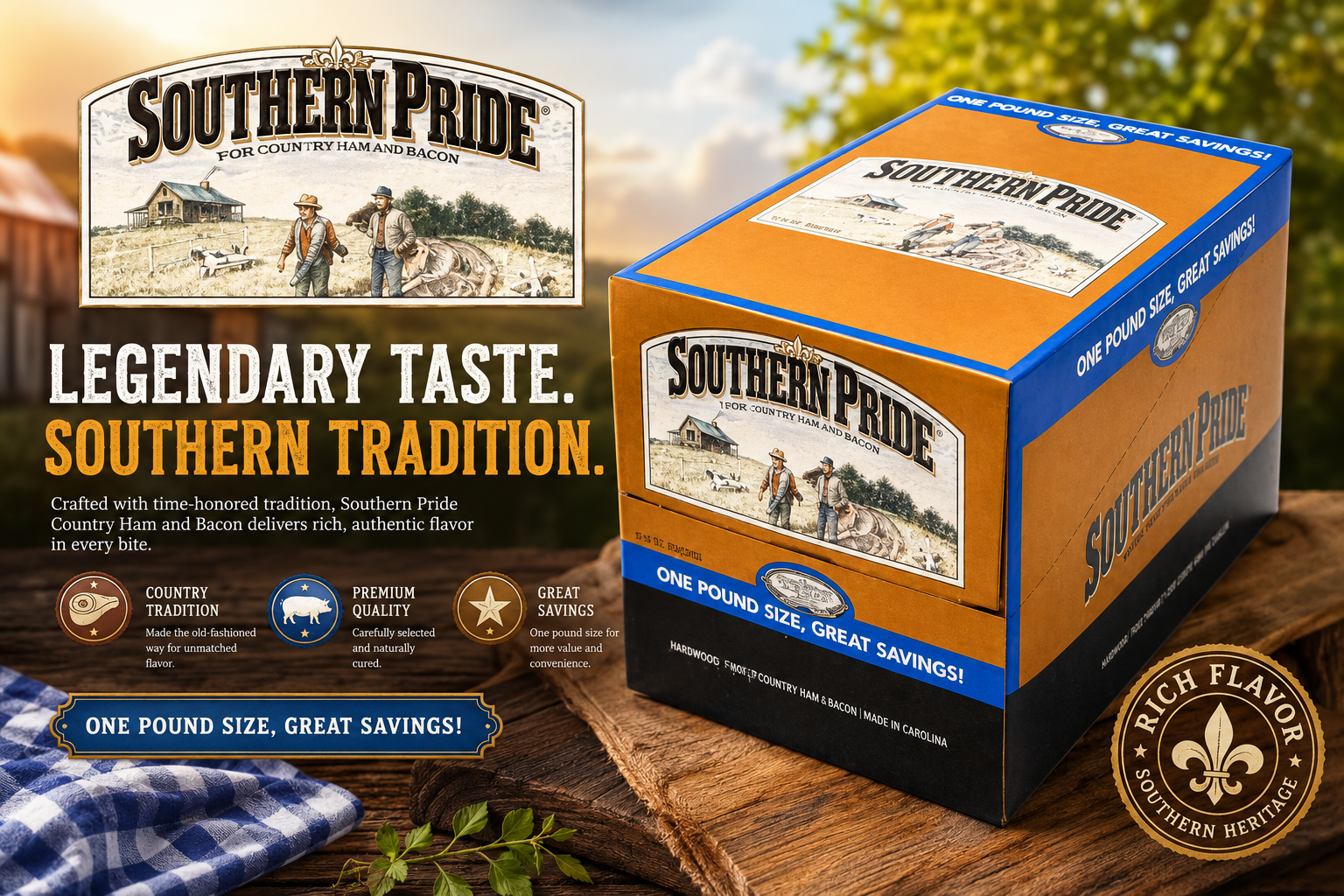 Tob L/L Southern Pride  6CT 16OZ (C4) product image