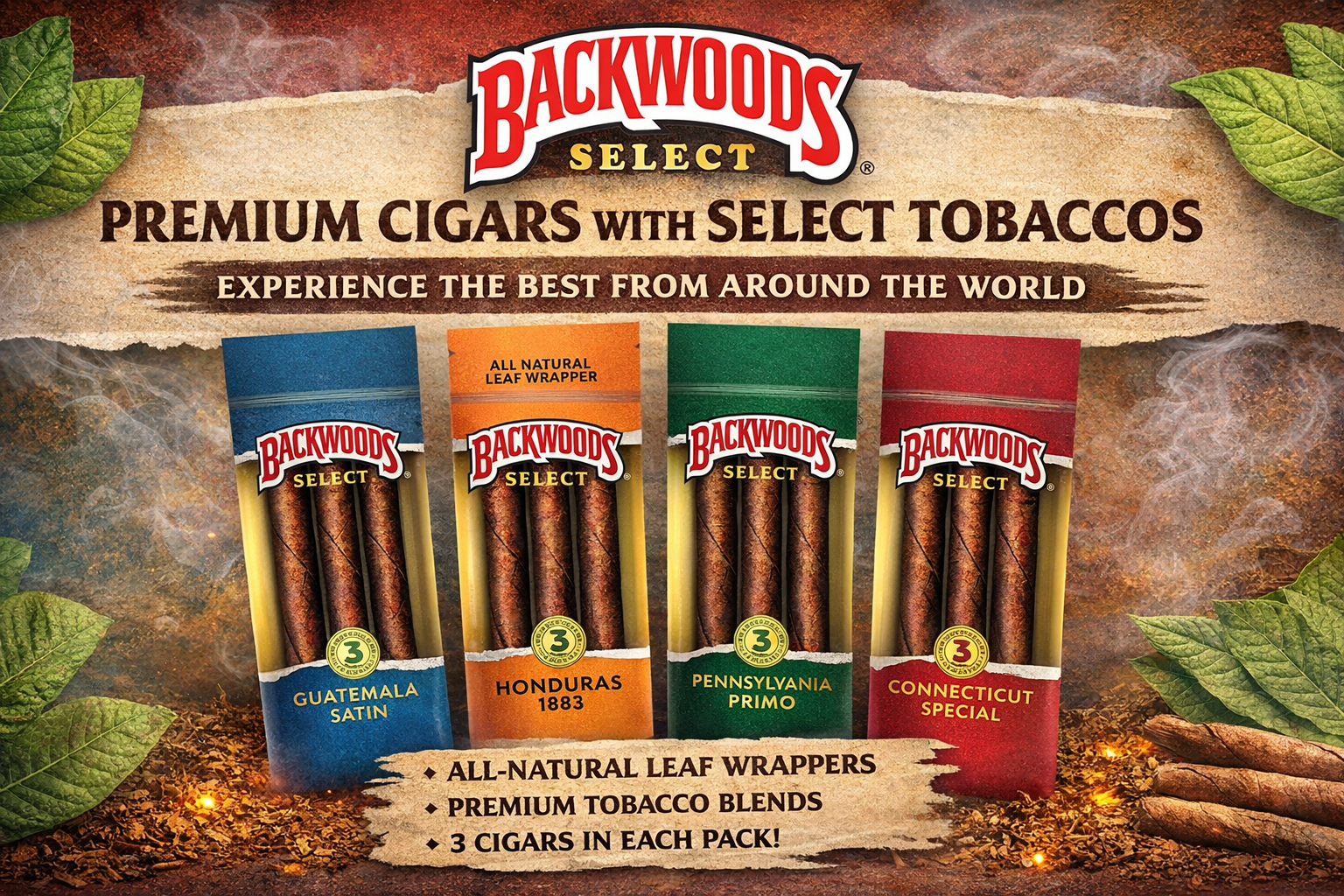 CGR Backwoods Select 10CT/3PK (C32) Wholesale | Bulk Distributor