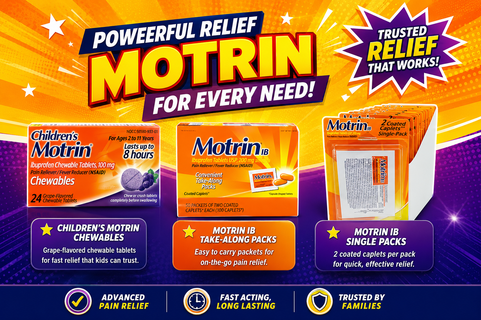 Med Motrin product image