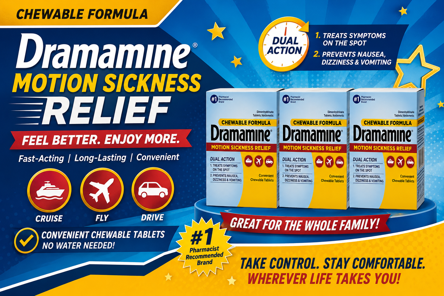 Med Dramamine 2/PK 25CT (C20) product image