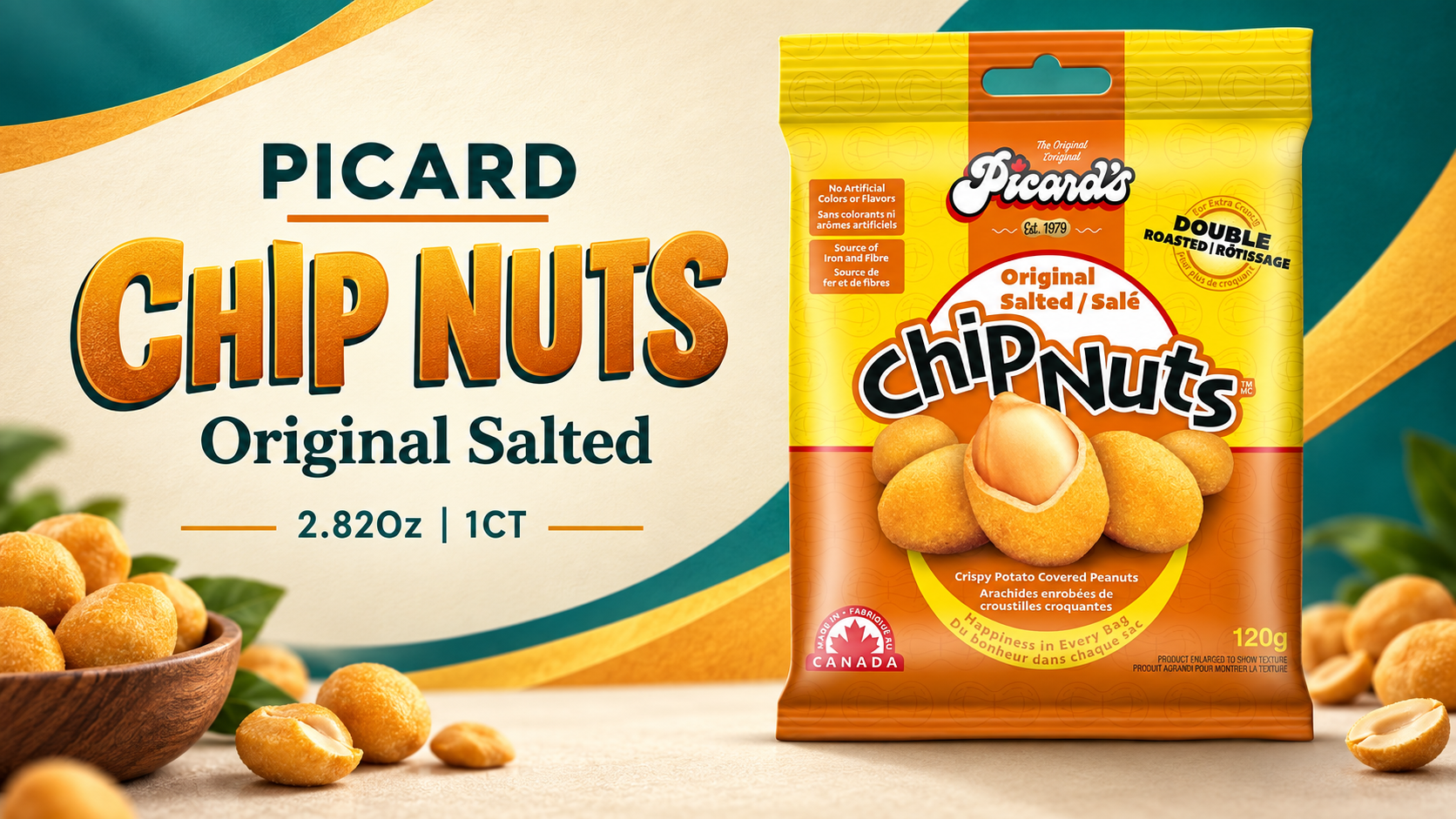 Picard Chip Nuts 2.82Oz 1CT product image