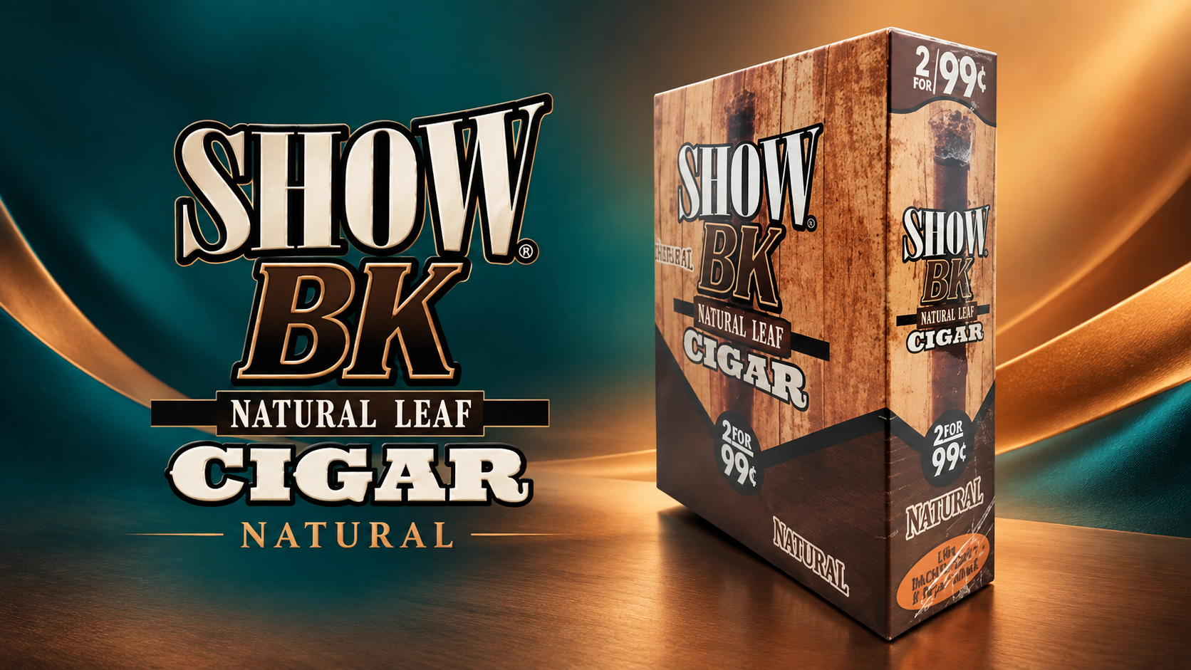 CGR Show Bk Natural Leaf 2/99C 15CT/2PK (C24) product image