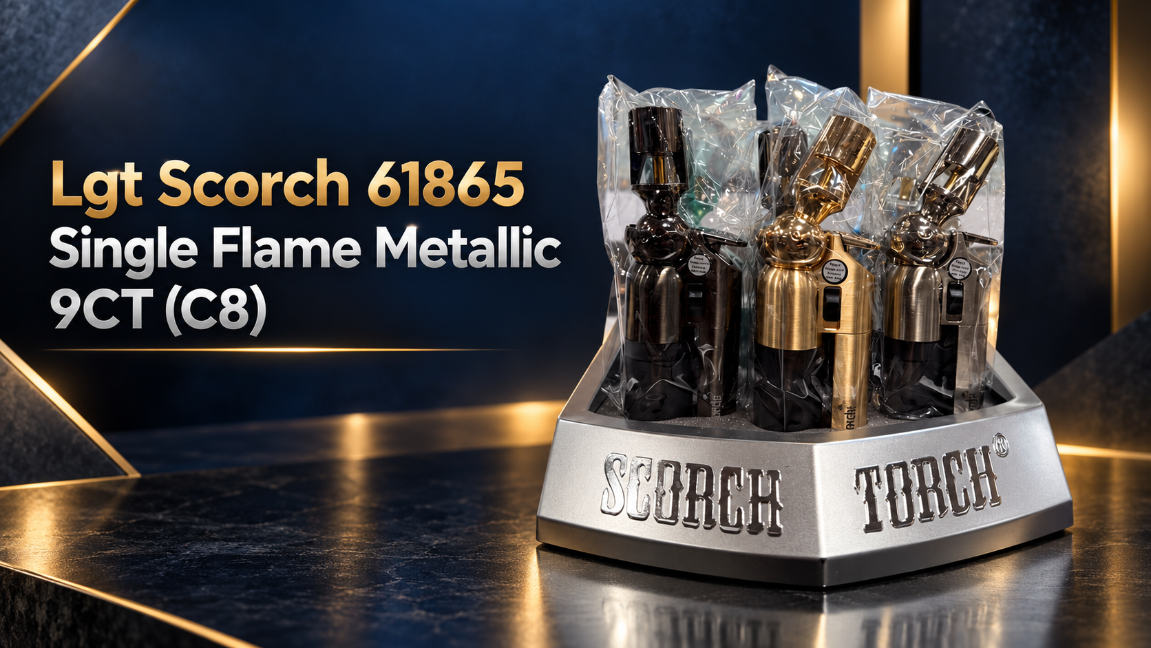 Lgt Scorch 61865 Single Flame Metallic 9CT (C8) product image