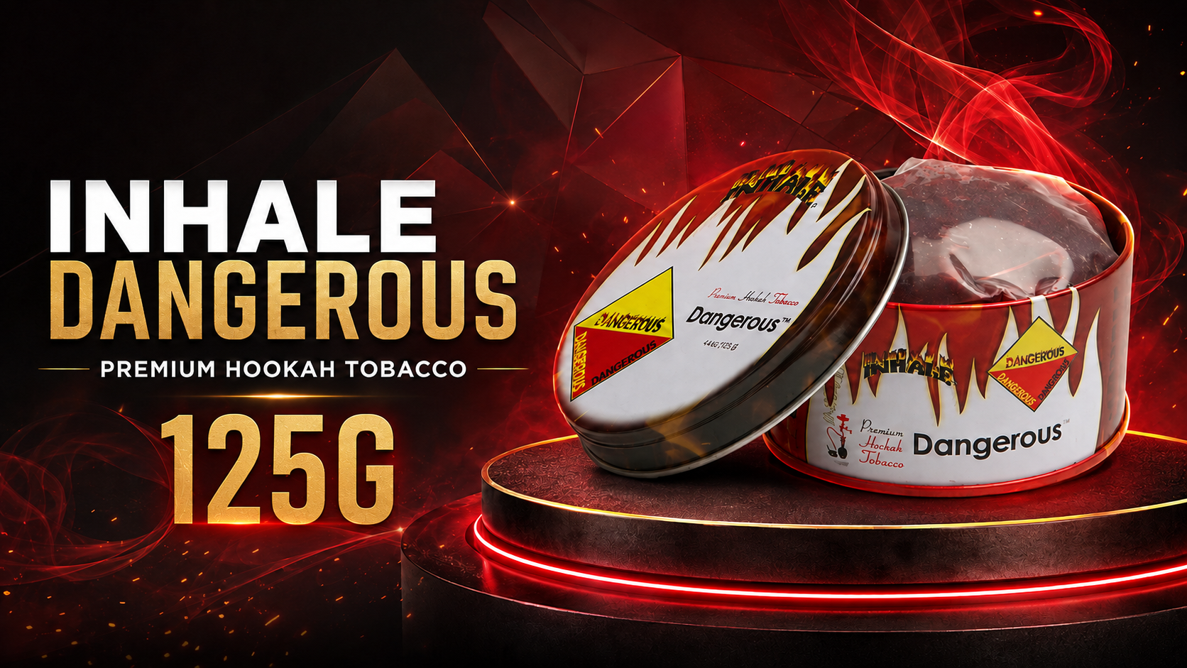 Tob Hookah Inhale  125G Dangerous (C12) product image