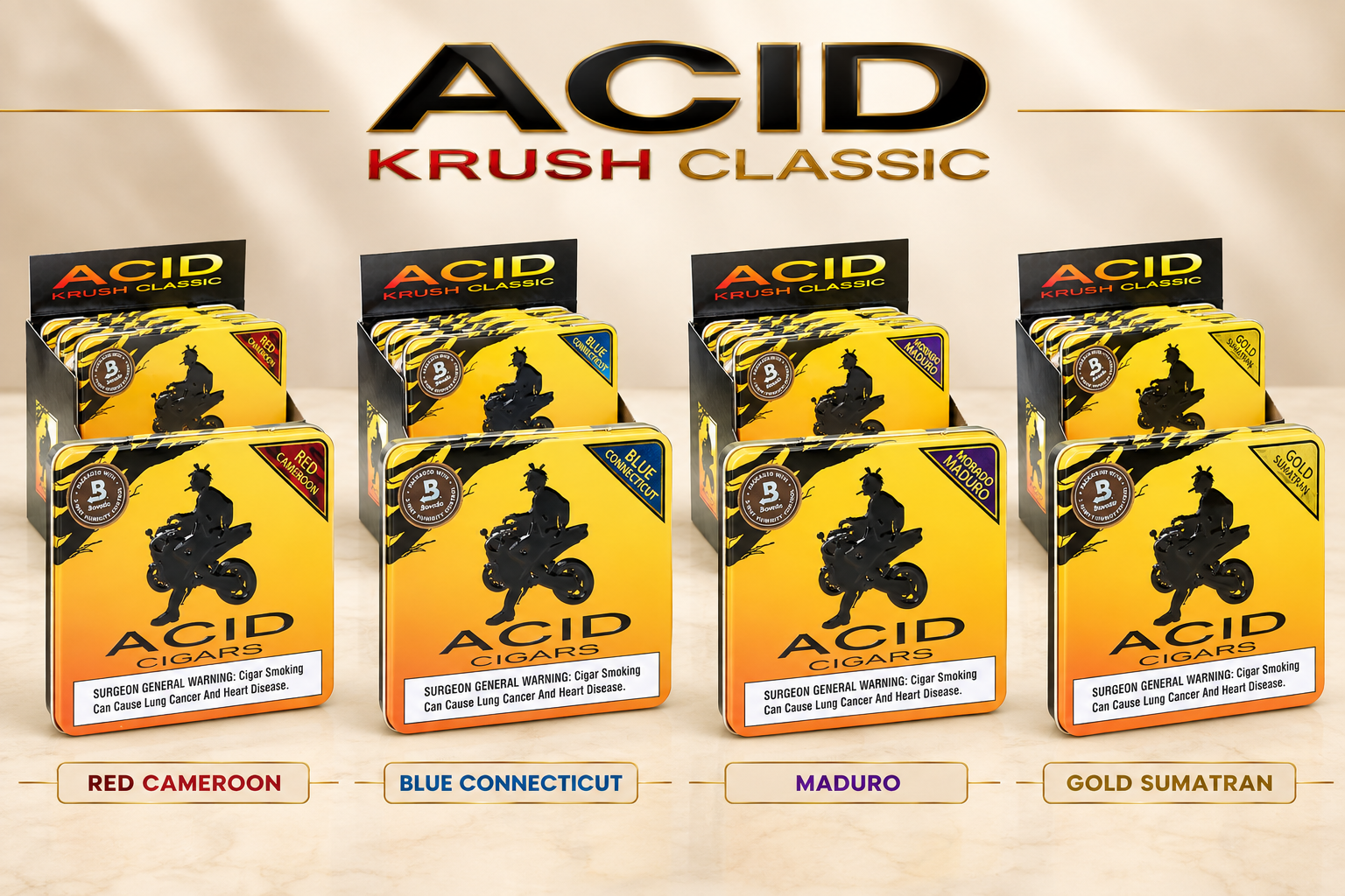 CGR Acid Krush Classic By Drew Estate 10Pk Tin 5CT product image