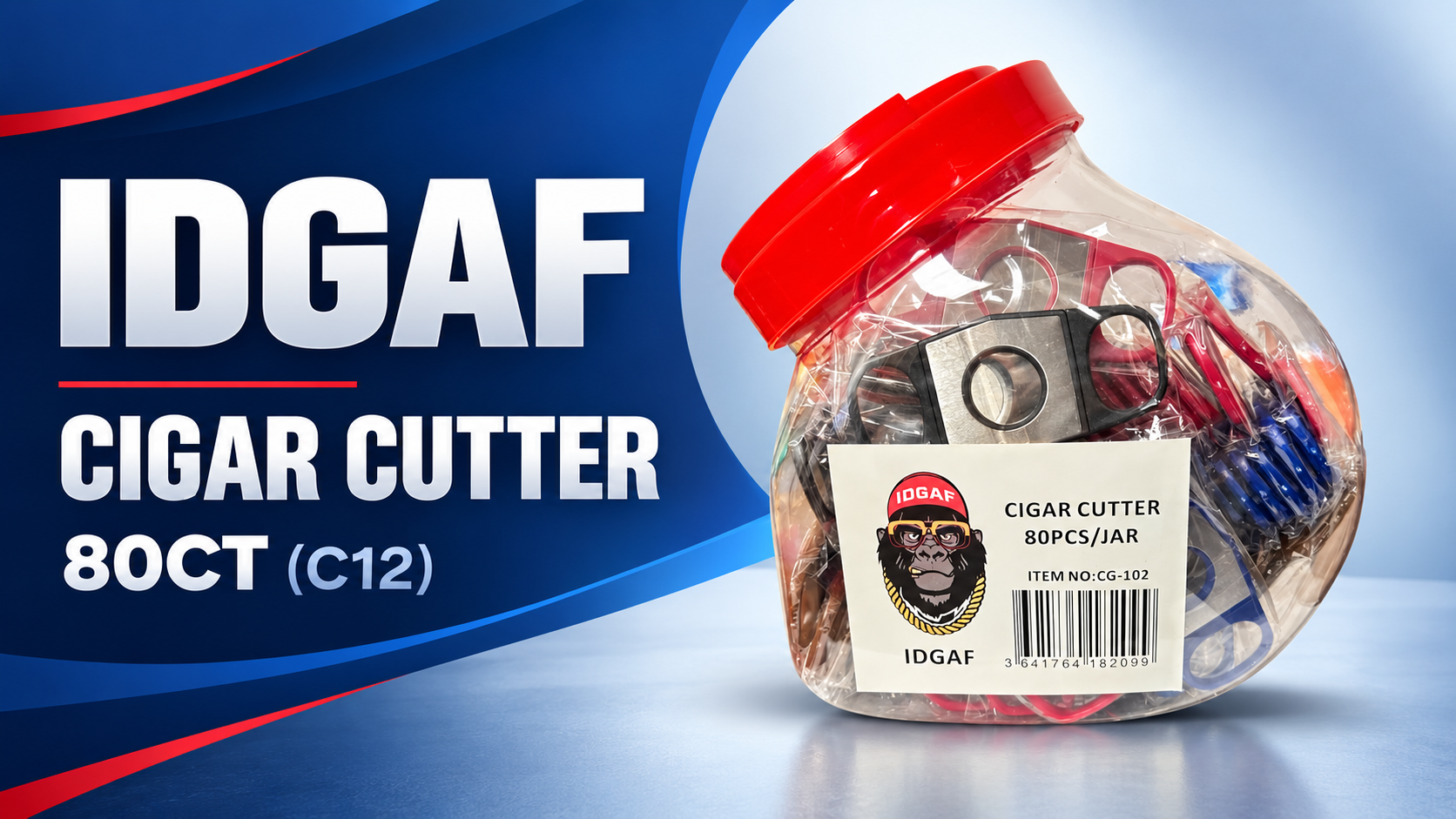 Cigar Cutter Idgaf 80CT (C12) product image