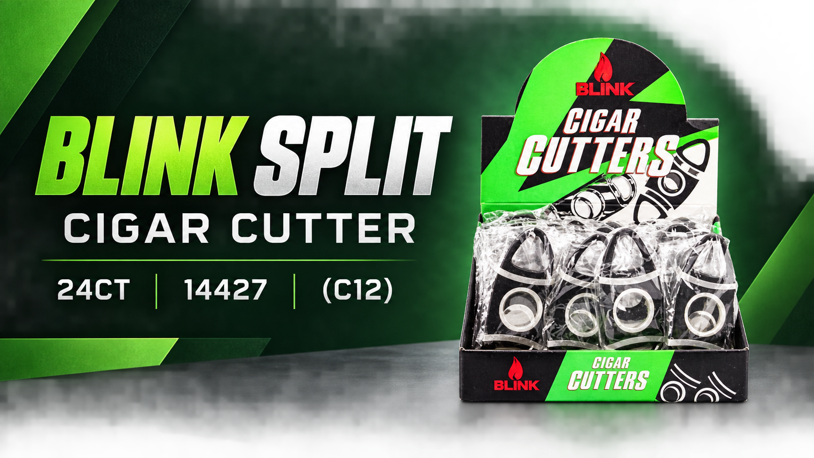 Blink Split 24CT Cigar Cutter 14427 (C12) product image