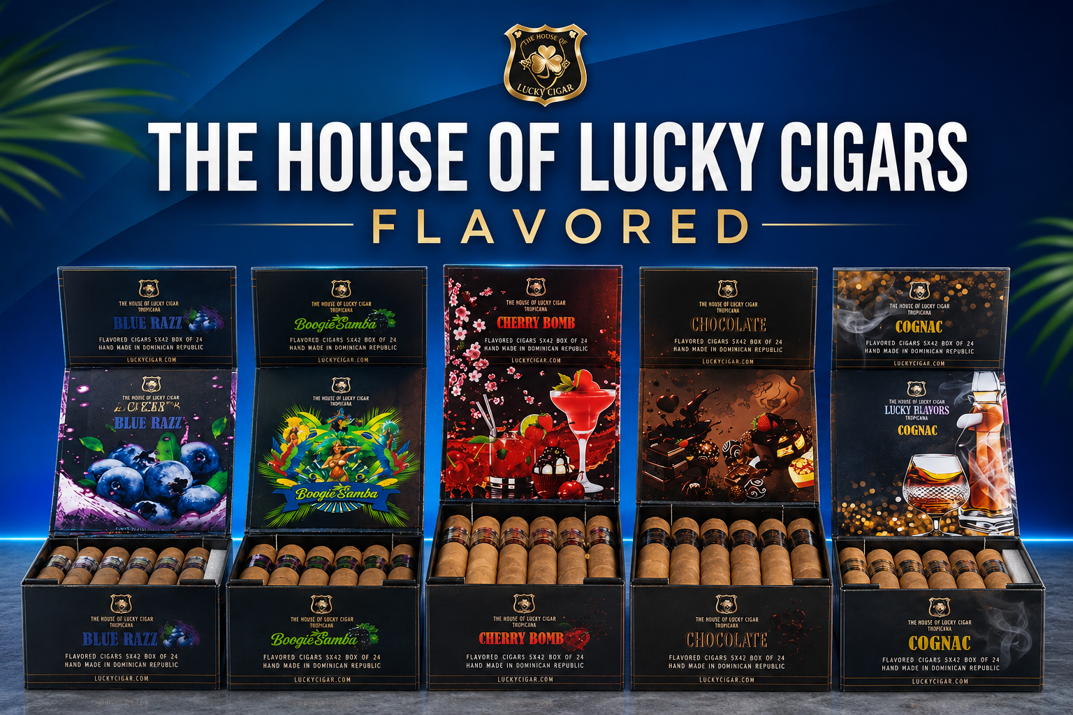 CGR Lucky Flavored Cigars (5 x 42) 24CT product image
