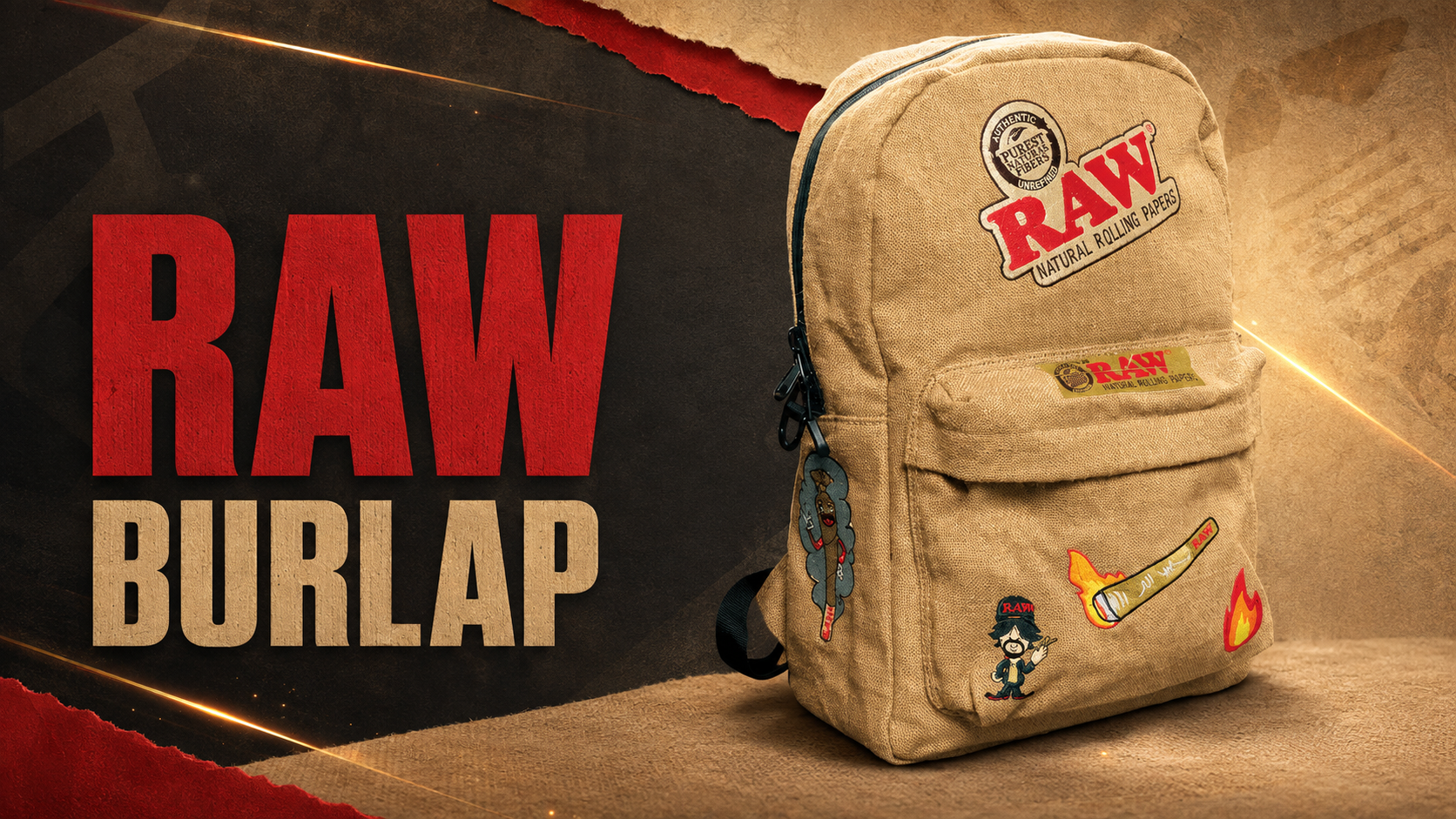 Raw Burlap 1CT product image