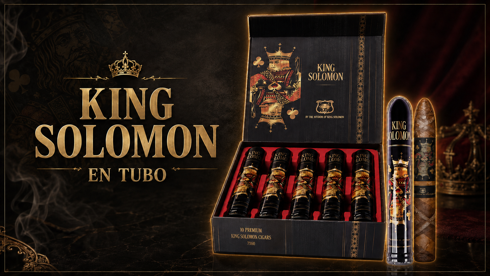 CGR King Solomon En Tubo 7 x 60 10CT product image