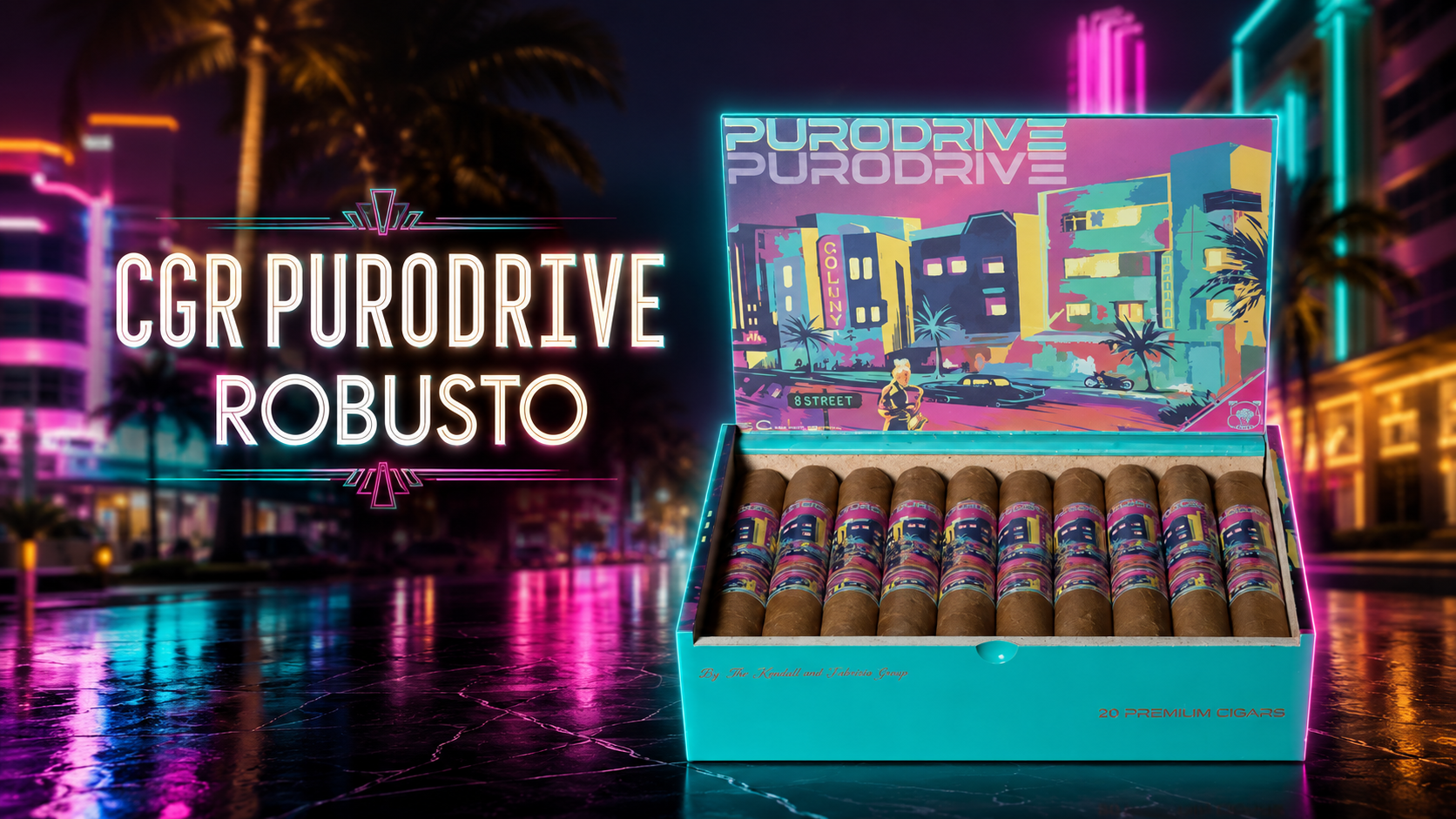 CGR Purodrive Robusto 5 x 54 20CT product image