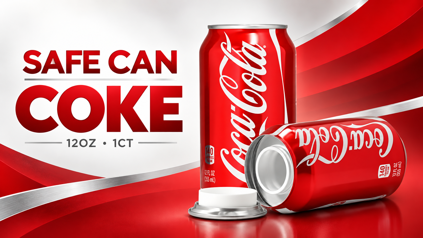 Safe Can Coke 12OZ 1CT product image
