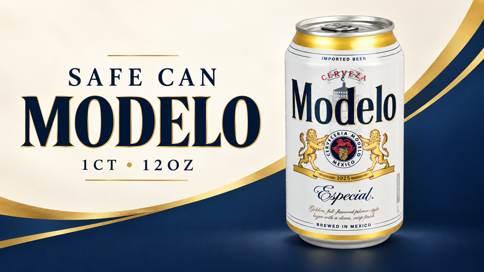 Safe Can Modelo 1CT 12OZ  product image