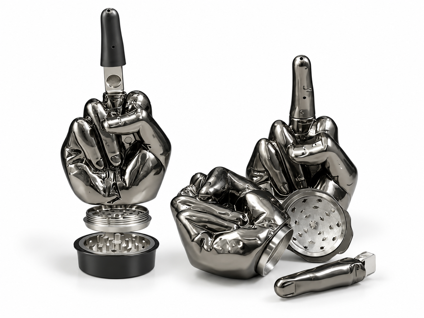 Stallion Grinder 3 Parts 6Ct No Rules  Grinders (C12) product image