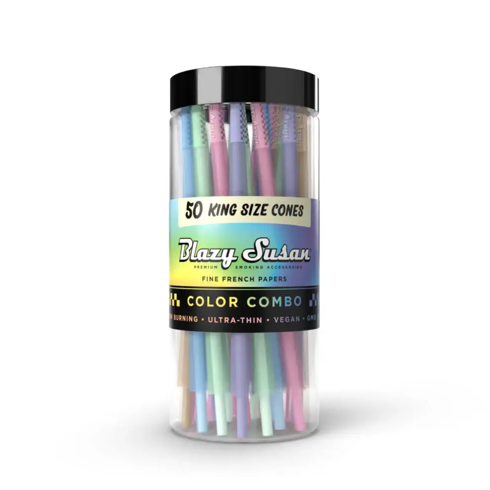 CP Blazy Susan King Size Cones In Jar 50CT (C36) product image