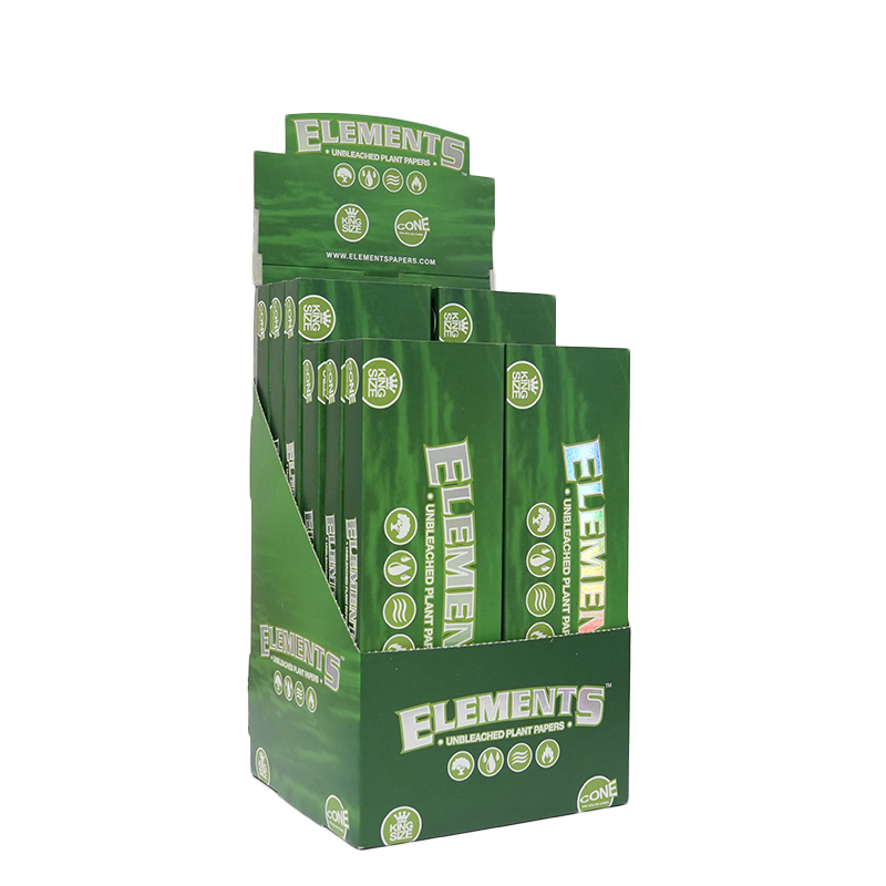 CP Elements Green Cones King Size 20Pk 12CT (C8) product image