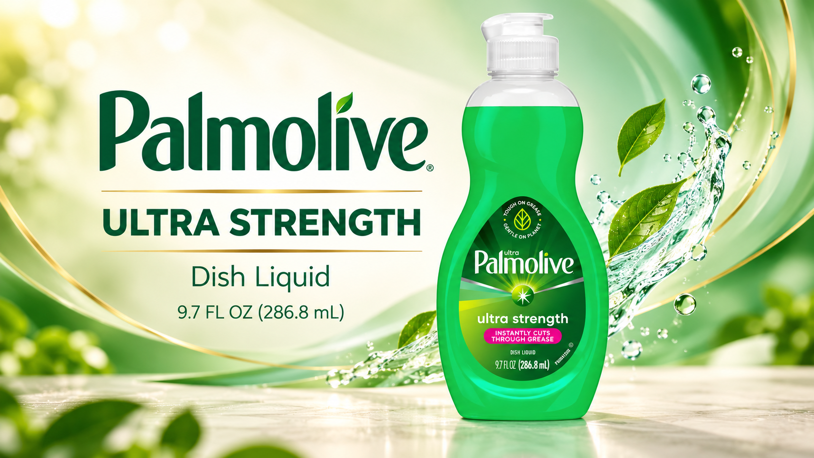 Dishwashing Liquid Palmolive 9.7OZ Ultra Strength 1CT (C16) product image
