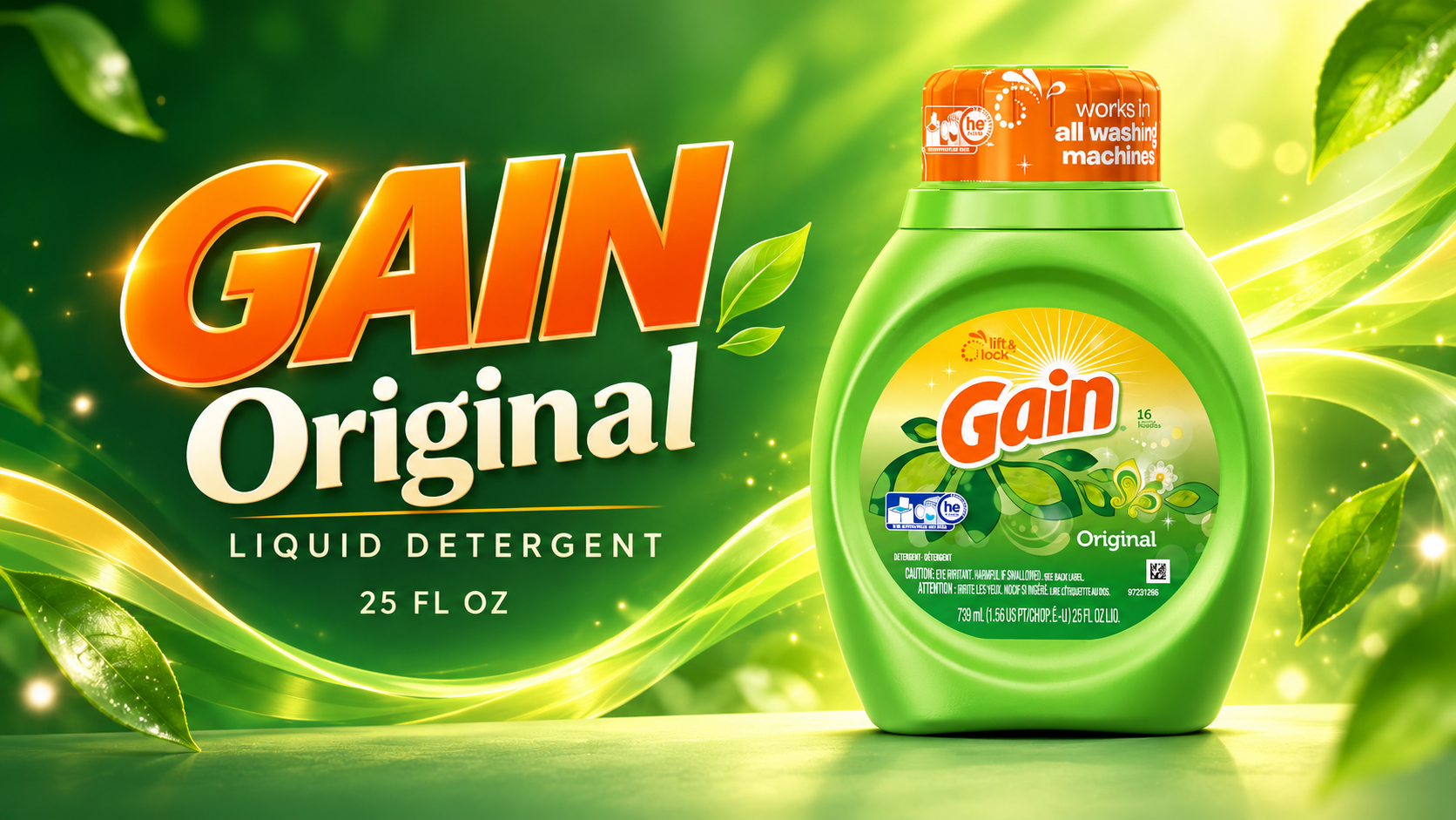 Gain Liquid 25OZ Original 1CT (C6) product image