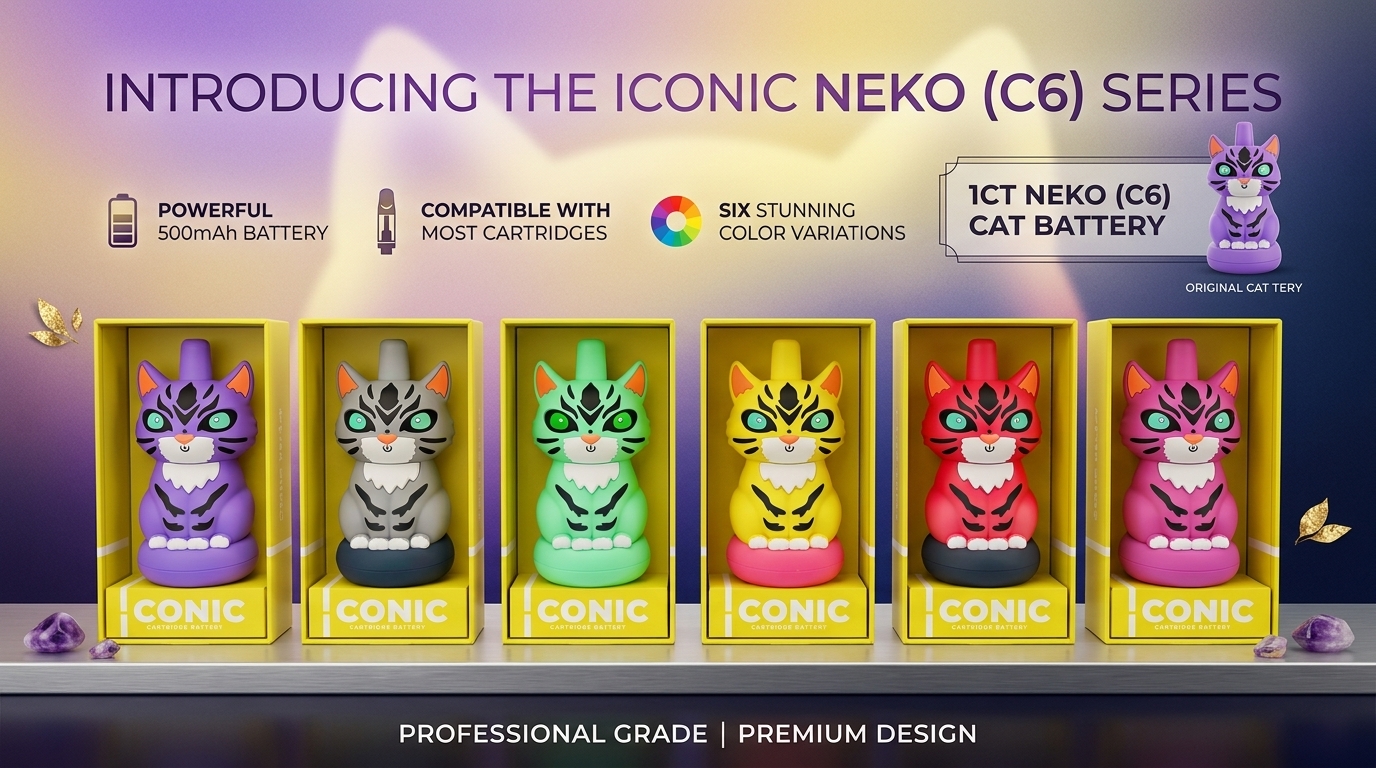 Iconic Cartridge Battery 500Mah 1CT Neko (C6) product image