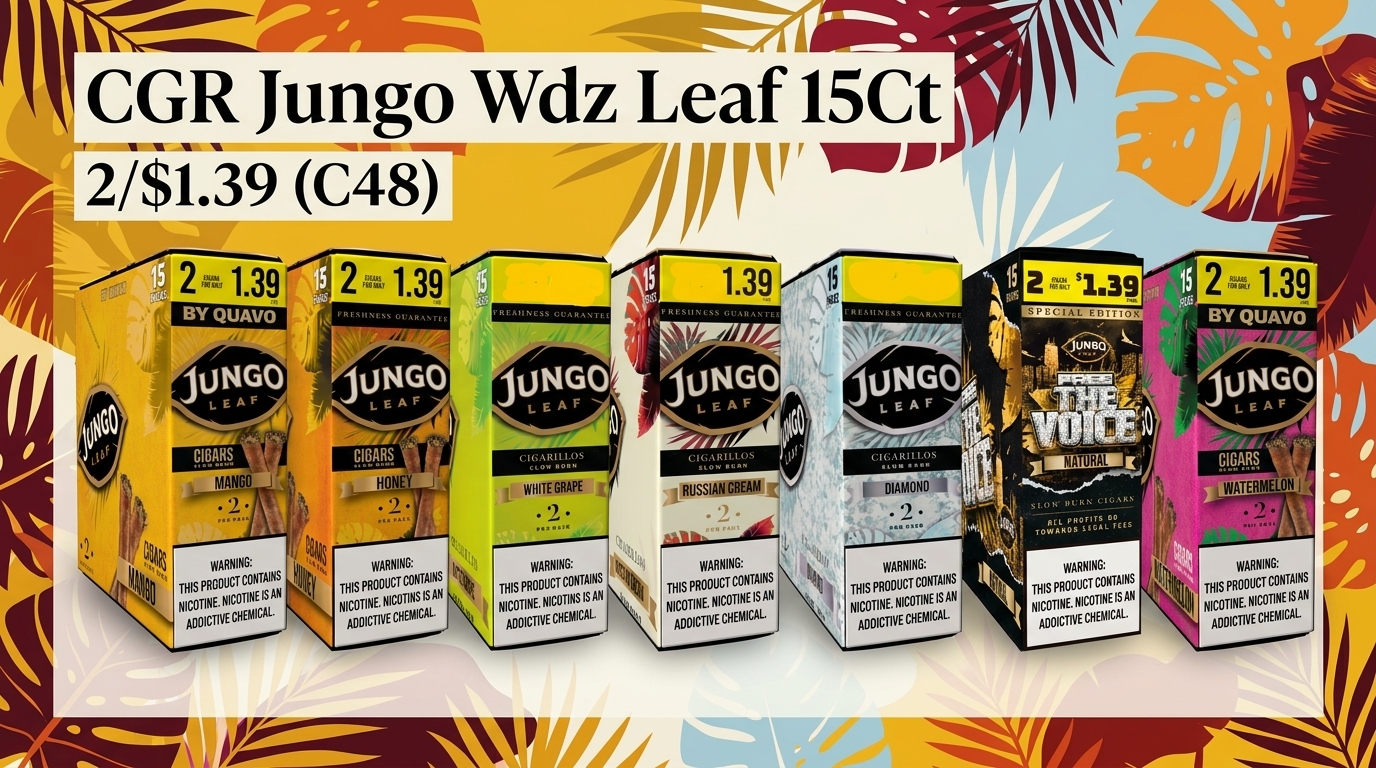 CGR Jungo Wdz Leaf 15Ct 2/$1.39 (C48) product image