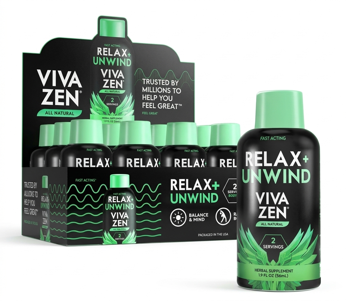 Vivazen Relax + Unwind 2OZ 12CT product image