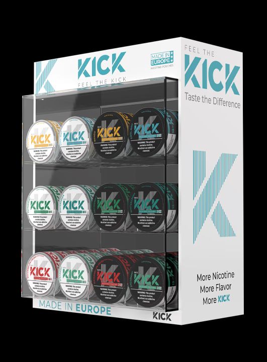 Kick Acrylic Displai W/Led 60CT product image