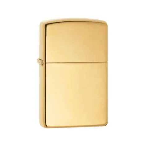 Lgt Zippo 254B Reg High Polish Brass Wo/Sb $30.95 1CT product image