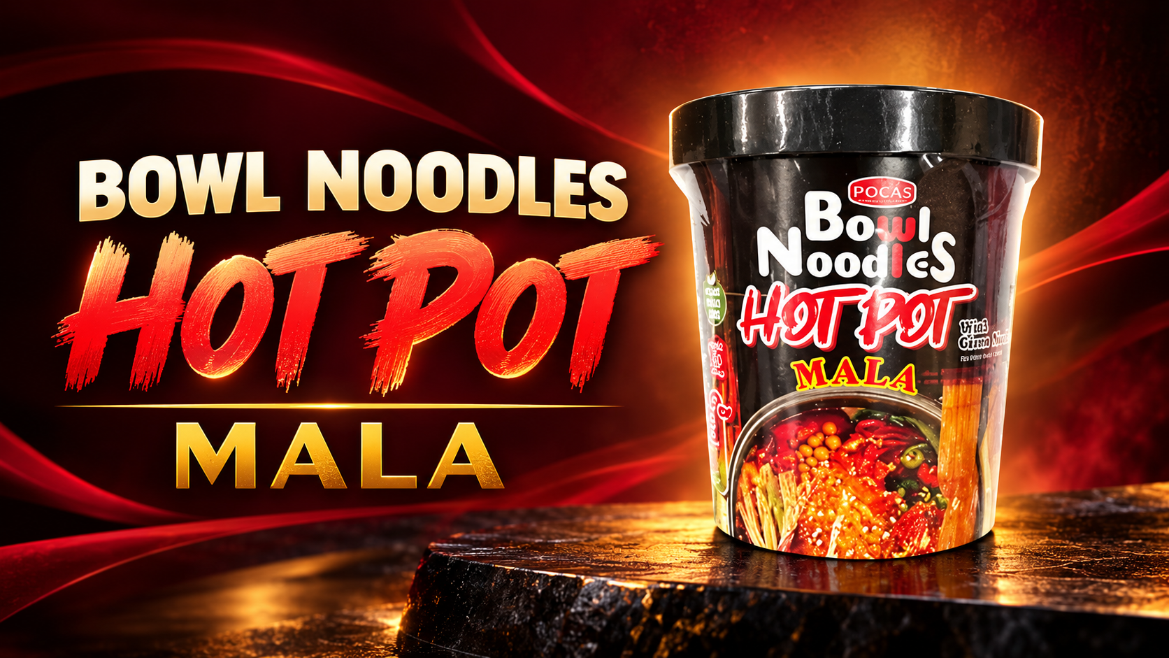 Pocas Bowl Noodles 5Oz 6Ct Hot Pot product image
