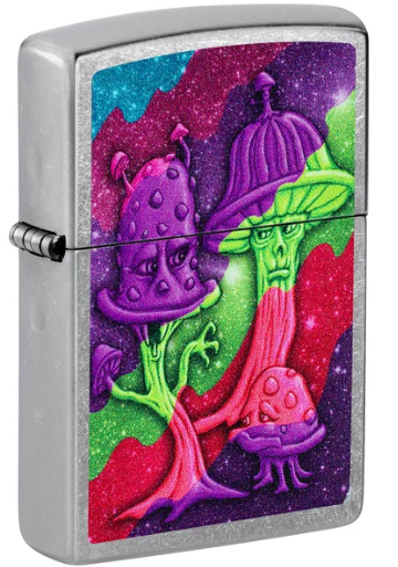 Lgt Zippo 47461 Funky Mushrooms Design $21.95 1CT product image