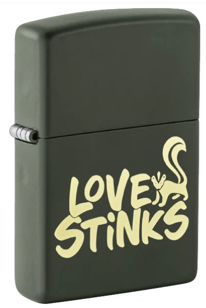 Lgt Zippo 47533 Love Stinks Design $25.95 1CT product image