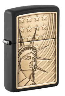 Lgt Zippo Liberty And Flag Embelm $44.95 1Ct  product image