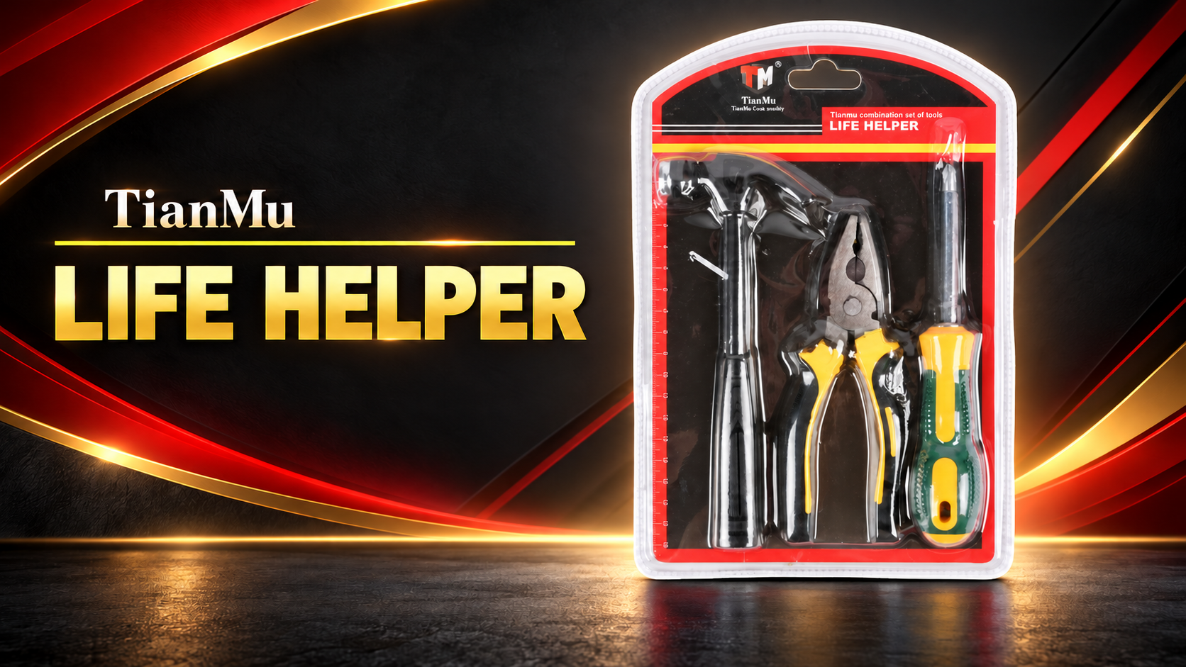 Life Helper Hardware Tools Combo Set 3Pc 1CT (C35) product image