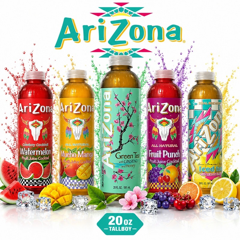 Arizona Bottle 20OZ 24CT Pre-Priced $1 Tallboy (P45) product image
