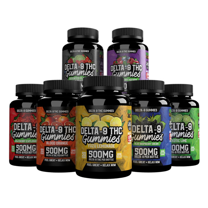 Vita Cbd Hemp Bomb Delta 9 Gummies 500Mg 1CT Assorted Flavor (C6) product image