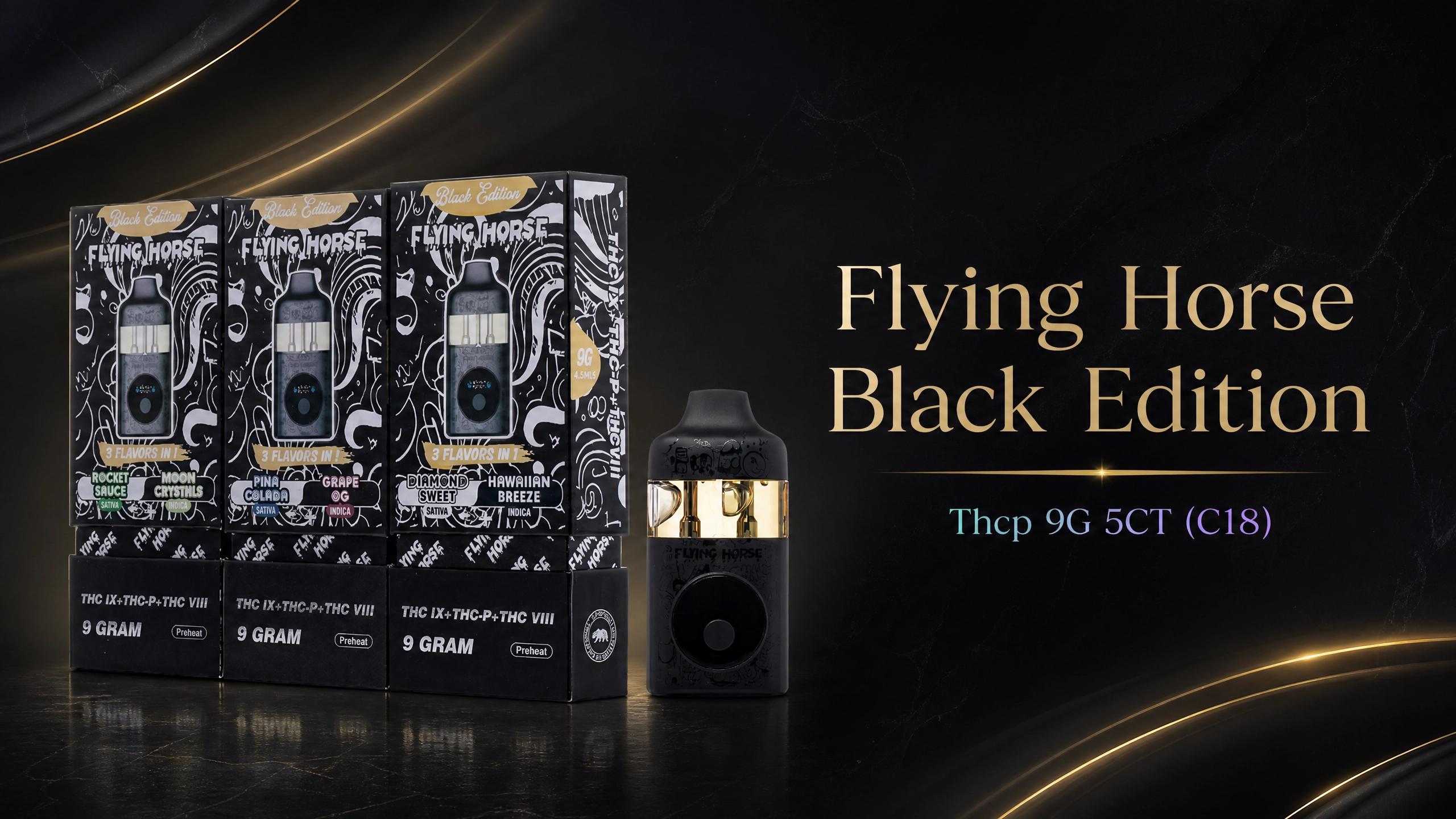 Flying Horse Black Edition Thcp 9G 5CT (C18) product image