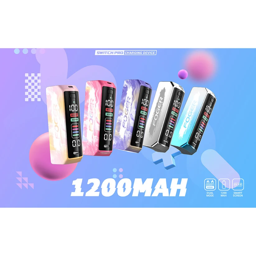 Foger Switch Pro Charging Device 1200MAh Battery 5CT (C20) product image