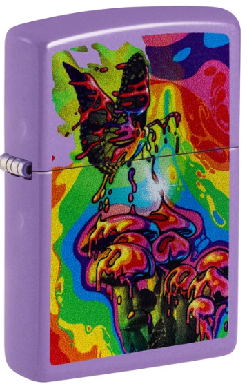 Lgt Zippo 47510 Mushrooms And Butterfly Design $25.95 1CT product image