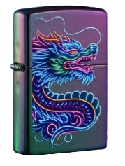 Lgt Zippo 47527 Neon Dragon Design $25.95 1CT product image