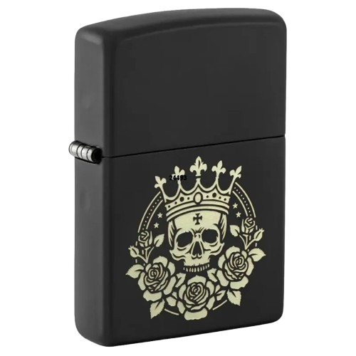 Lgt Zippo 47529 Skull With Crown Design $25.95 1CT product image