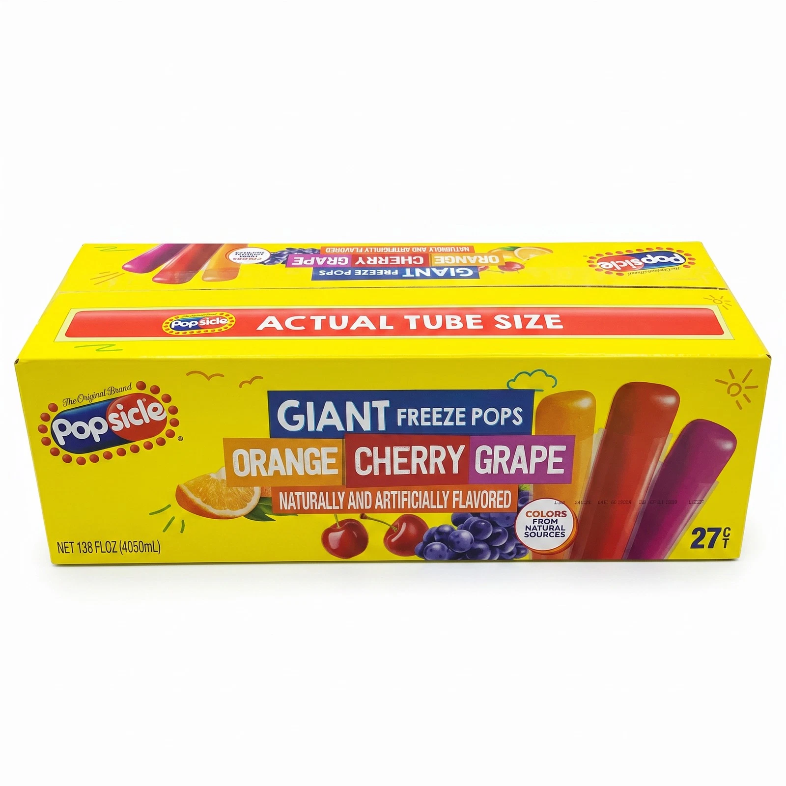 Bev Popsicle Freeze Pop 5.5OZ 27CT product image
