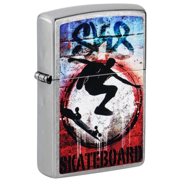 Lgt Zippo 47182 Skateboard Grunge $26.95 1CT product image