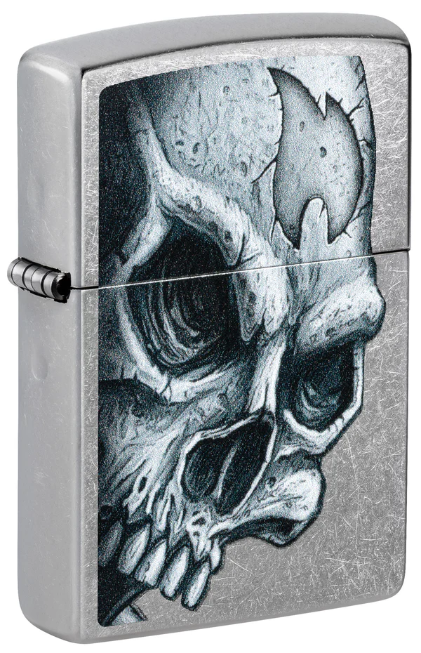 Lgt Zippo 46587 Skull And Flame Design $26.95 1CT  product image