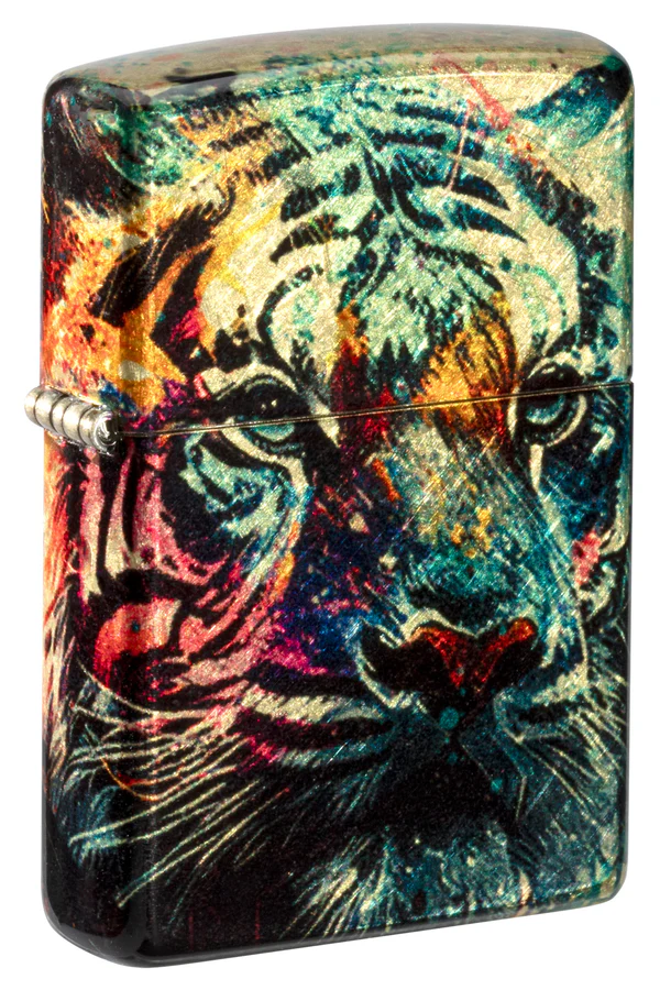 Lgt Zippo 46145 Colorful Tiger Design $45.95 1CT  product image