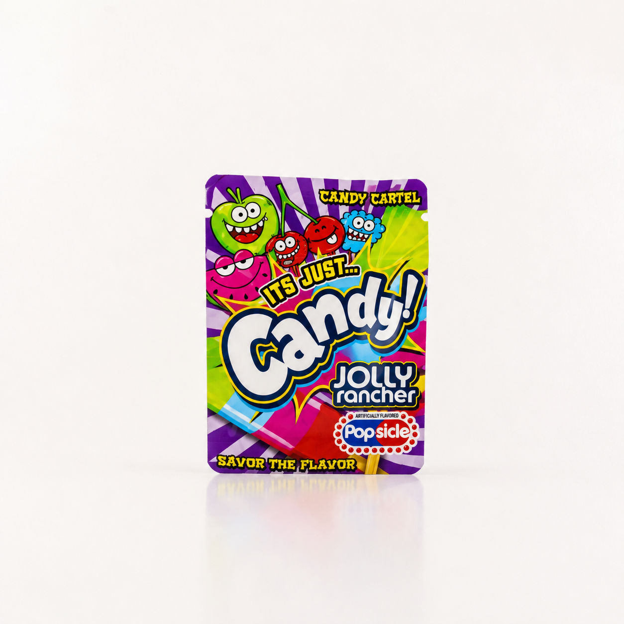 STANDARD MYLAR 1G BAGS 100CT CANDY DESIGN