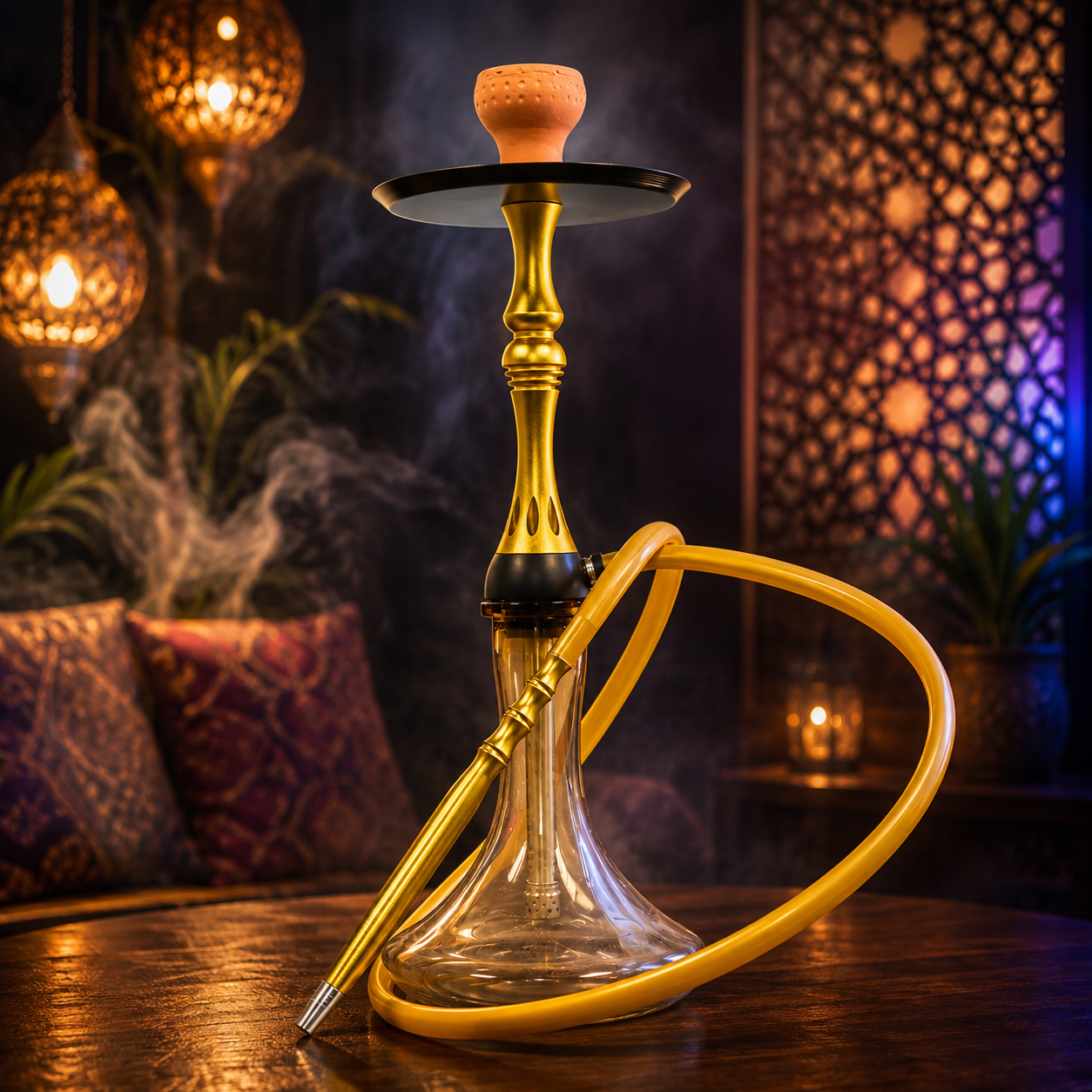 NOUR MAXX 1 HOSE PREMIUM 23" HOOKAH SET (SM-2)