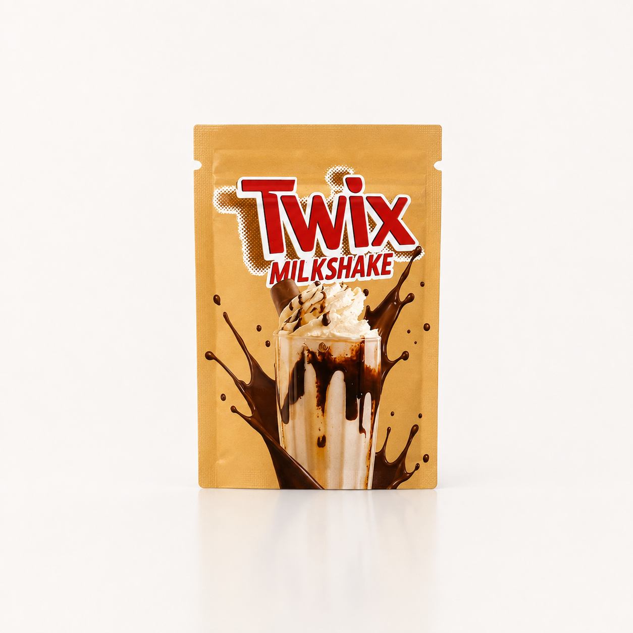 STANDARD MYLAR 1G BAGS 100CT TWIX MILKSHAKE DESIGN